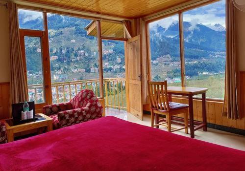 Hotel Mountain Face Manāli Екстериор снимка
